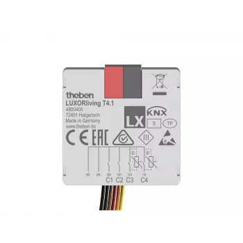Theben LUXORliving T4.1 spiedpogu saskarne, 4 kanālu, ierīkojama 4800405