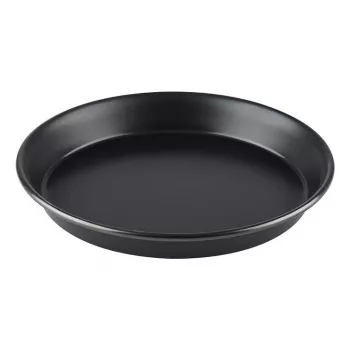APS picas cepešpanna, apaļa, 180 mm, melna zilā tērauda, nepārklāta, 1 gabals 73502