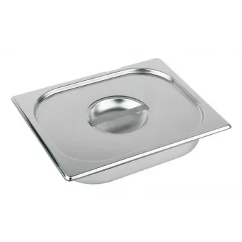 APS GN 1/2 vāks 325 x 265 x 35 mm nerūsējošais tērauds, bez karotes izgriezuma, mazgājams trauku mašīnā - 1 gab. (81295)