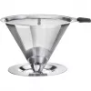 WESTMARK Brasilia pastāvīgais kafijas filtrs 4. izmērs, nerūsējošā tērauda sietiņš, melns 24502260