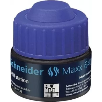 Schneider Maxx 640 marķiera uzpildes tinte zila 30 ml 164003