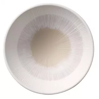 APS BLUSH apaļa pasniegšanas bļoda, 190 mm, smilškrāsas melamīns, sakraujama, trauku mazgājamā mašīnā mazgājama, karstumizturīga (1 gab.) 85509