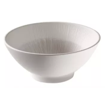 APS BLUSH apaļa pasniegšanas bļoda, 190 mm, smilškrāsas melamīns, sakraujama, trauku mazgājamā mašīnā mazgājama, karstumizturīga (1 gab.) 85509