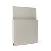 DURABLE pašlīmējošs brošūru turētājs pelēks DIN A4 245 x 27 x 330 mm 507210
