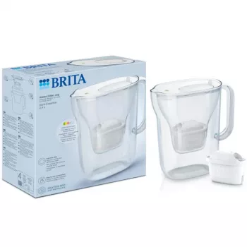 Brita Style ūdens filtrēšanas krūze, 2,4L, balta, iekļauts MAXTRA+ filtrs