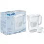 Brita Style ūdens filtrēšanas krūze, 2,4L, balta, iekļauts MAXTRA+ filtrs