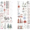 Rayher Dekoartikel pārnēsājamā folija Nordic Winter daudzkrāsaina 2 loksnes (31663000)
