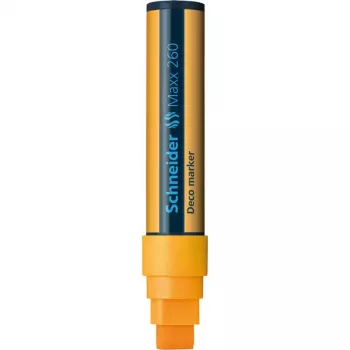 Schneider Maxx 260 Deco Chalk Marker, 5-15 mm, oranžs 126006