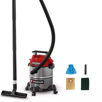 Einhell TC-VC 1240 S mitrā un sausā putekļsūcējs 12 L nerūsējošais tērauds 1250 W 2347400