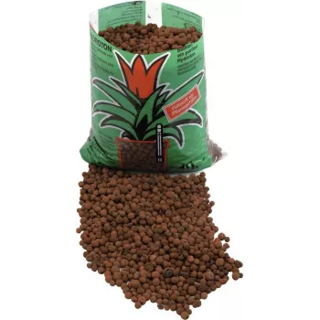 EUROPALMS keramzīta bumbiņas, brūnas, 10 L, 8-16 mm – hidroponika un drenāža 83011005