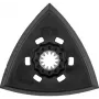 Wolfcraft 4247000 Delta slīpmašīnas slīpēšanas plāksne, 93 mm, ar āķa un cilpas stiprinājumu, 1 gabals