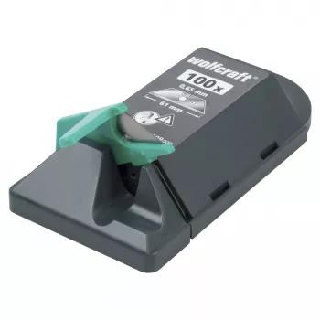 wolfcraft profesionālie trapeces asmeņi 0,65 x 61 mm, 100 gab. (4309000)