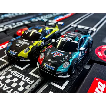 Carrera GO!!! Porsche 911 GT3 Cup (992) Huber Racing Nr.2 slotmašīna 1:43 20064244