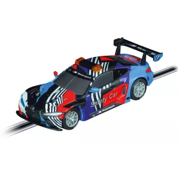 Carrera GO!!! BMW M4 GT3 Safety Car 1:43 slotmašīna ar mirgojošu gaismu 20064247