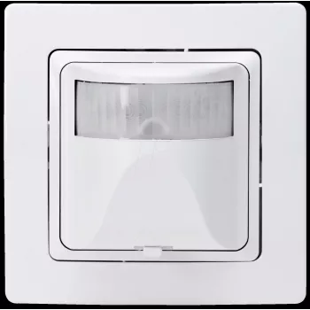 HEINRICH KOPP 808402013 Vadu infrasarkanais kustības sensors, balts, IP20, 230 V AC, 4-240 s, iestrādājams