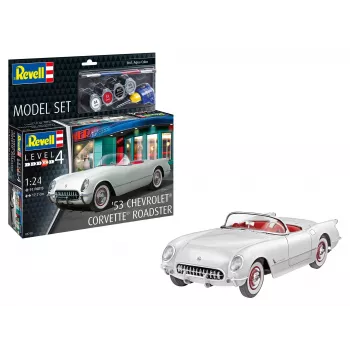 Revell 67718 1953 Corvette Roadster 1:24 plastmasas modeļa komplekts
