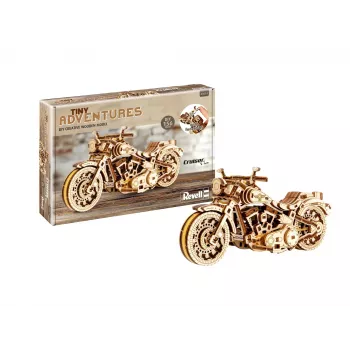 Revell Tiny Adventures Cruiser V-Twin koka motocikla modeļa komplekts 00614