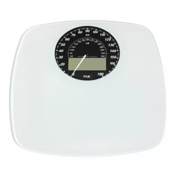 TFA Dostmann 50.1003.02 elektroniskie vannas svari, 180 kg, melni