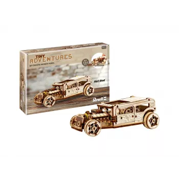 Revell Holz Tiny Adventures - Hot Rod koka modeļa komplekts 00612