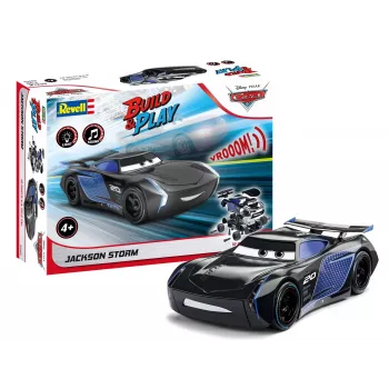 Revell Junior Kit Disney Pixar Cars 3 Jackson Storm 19 detaļu saliekams modelis ar gaismu un skaņu 065639090