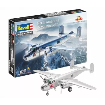 Revell 05643 lidojošs B-25J Mitchell lidmašīnas modeļa komplekts, 1:48