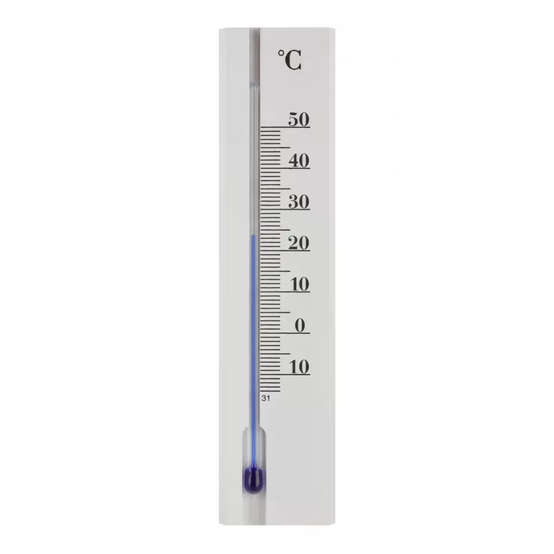 TFA Dostmann 12.1032.09 pie sienas montējams analogais termometrs, balts, -30 līdz +50 °C