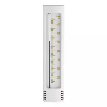 TFA Dostmann analogais iekštelpu/āra termometrs, balts (12.3023.02)