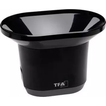 TFA Dostmann 30.3233.01 bezvadu lietus mērītājs, 433 MHz, 0-300 mm/h, 0,1 mm izšķirtspēja, balts