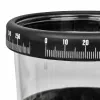 TFA Dostmann 47.1001 lietus mērītājs, caurspīdīgs/melns, 0-40 mm, manuāls
