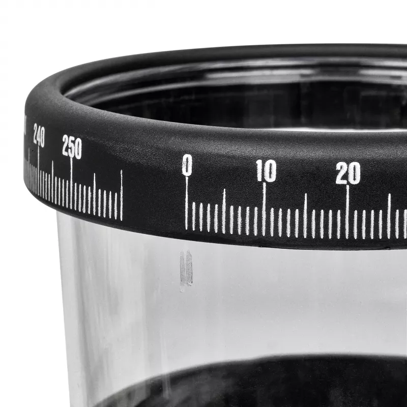 TFA Dostmann 47.1001 lietus mērītājs, caurspīdīgs/melns, 0-40 mm, manuāls