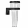 TFA Dostmann 47.1001 lietus mērītājs, caurspīdīgs/melns, 0-40 mm, manuāls