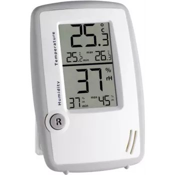 TFA Dostmann termohigrometrs 30.5015 – iekštelpu temperatūras un mitruma monitors ar komforta zonas indikatoru