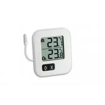 TFA Dostmann 30.1043.02 digitālais termohigrometrs balts