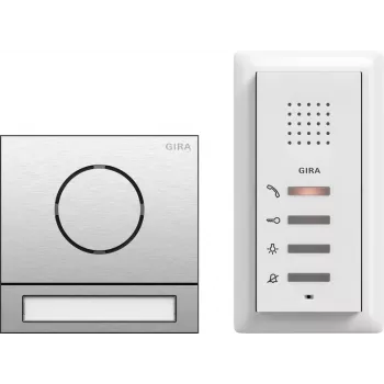 GIRA 2406000 Vienģimenes mājas komplekts audio sistēma 106