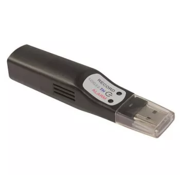 TFA Dostmann temperatūras un mitruma datu reģistrētājs ar USB saskarni, 50 000 mērījumu, -40 līdz +70°C, 0,1°C izšķirtspēja (311.054)