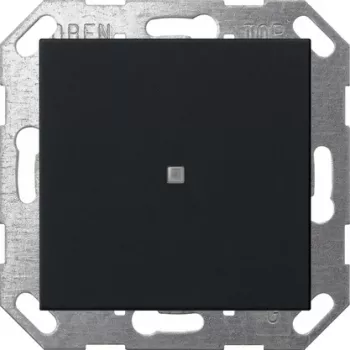 Gira KNX pārslēgs 1 vietas, melns matēts 5171005