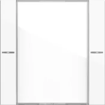 GIRA 577103 Klaņķa komplekts 1 vietas Tastsensor 4, tīri balts spīdīgs
