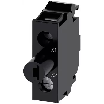 SIEMENS LED modulis ar integrētu LED, sarkans, 24 V AC/DC, skrūvju spaile, SIRIUS ACT 3SU14012BB201AA0