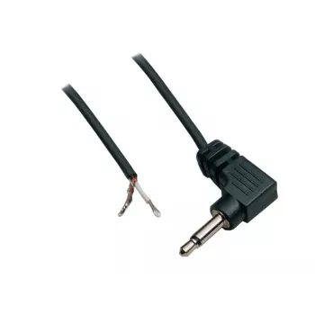 BKL Electronic 1101050 3,5 mm mono jack spraudņa savienotājs, 2 polu, lodēšanas pieslēgums, metāla korpuss