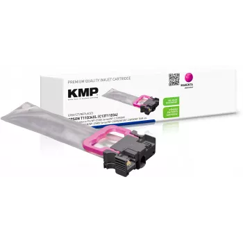 KMP saderīga fuksīna tintes kasetne, kas aizstāj Epson T11D3 XL (1664,4006)