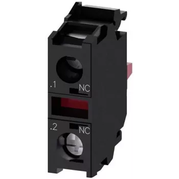 Siemens SIRIUS ACT kontaktu modulis 3SU1400-1AA10-1MA0, 1 NO + 1 NC, skrūvju spailes, 500 V AC/DC