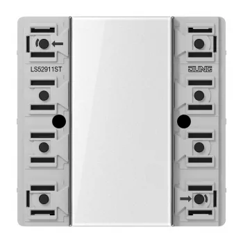 Jung KNX spiedpogas sensoru modulis 1-gang universāls LS 52911 ST