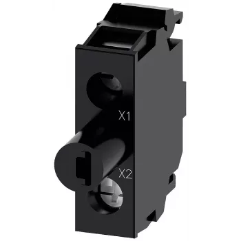 Siemens SIRIUS ACT LED modulis ar integrētu LED, zils, 24V AC/DC, skrūvju spailes, 22mm montāža 3SU14012BB501AA0