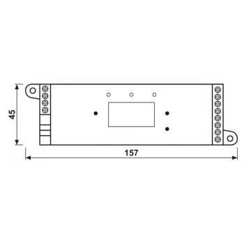 JUNG KNX LED kontrolleris 5 kanālu DC 5-48V, DIN sliedes, Secure, 390051SLEDE