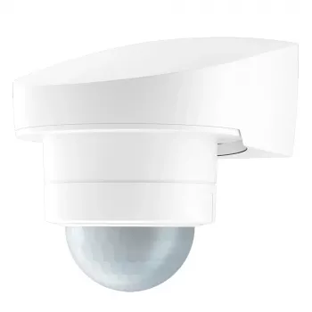 JUNG 240° kustības detektors virsmas montāžai, Alpu balts BM240S1AWW