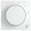 BUSCH-JAEGER apaļa centrālā plāksne ar marķējumu 1-6, Studio White, 2CKA001710A4207