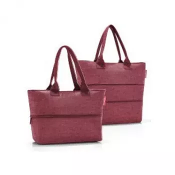 Reisenthel shopper e1 iepirkumu soma Twist Maroon 12L RJ3104