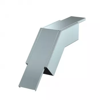 OBO BETTERMANN PLM-BF 45° lejupejošs kabeļu teknes līkums 800x100mm karsti cinkots 7218106