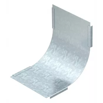 OBO Bettermann Vāks 90° vertikālam līkumam, 200 mm platums, sloksnes cinkots tērauds (7130813)