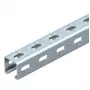 OBO Bettermann MS4141PP03 C-profila sliede ar sānu perforāciju, 41x41 mm, 3000 mm, iepriekš cinkots tērauds 1122500